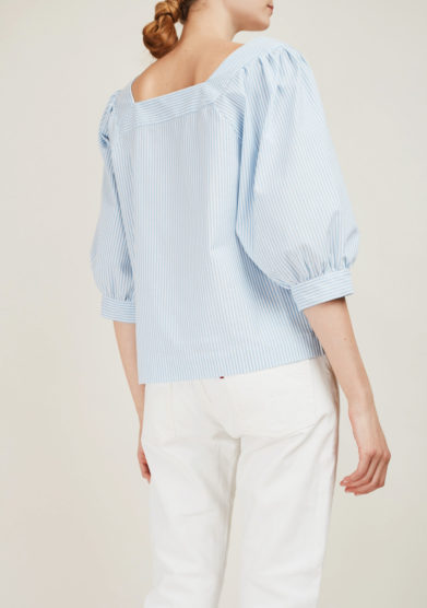 MADUNINE - Striped cotton top