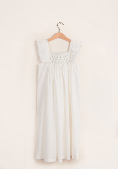 LORETTA CAPONI - Girl's cotton nightgown