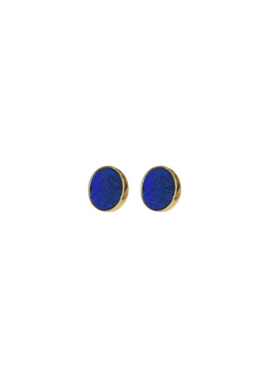 GALA ROTELLI - Eclipse earrings with blue lapis