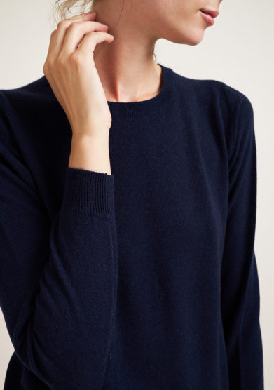 ALYKI - Blue cashmere sweater