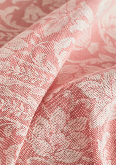 BUSATTI - Pink salmon Donna di Coppe tablecloth