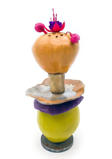 Zanellazine vaso in ceramica bloomen #38