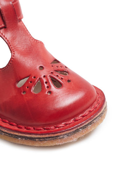 sandali parma rosso dettaglio pepè