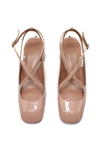 A bocca Sling back Two for Love in vernice tutu